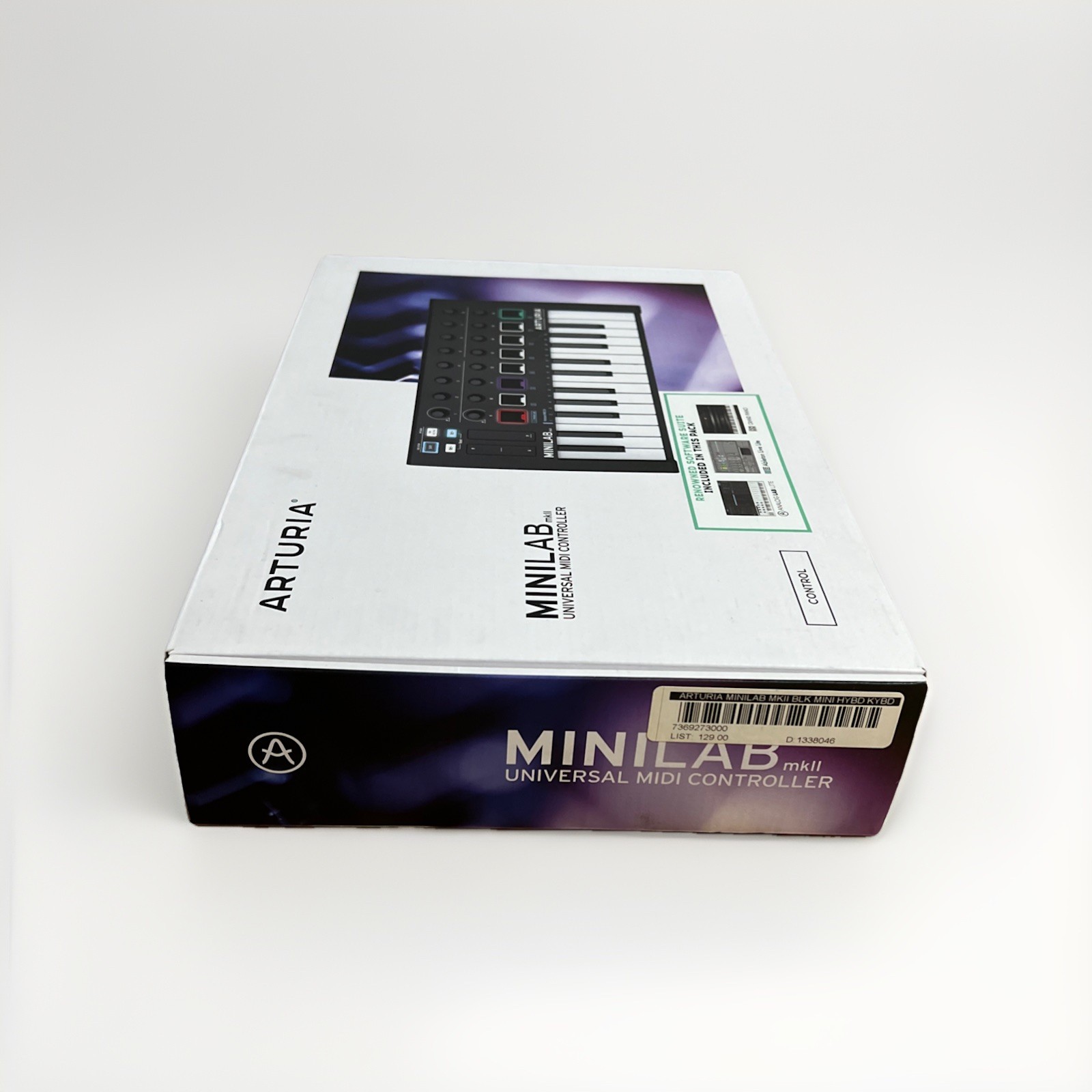 Arturia MiniLab Mkii Black Edition Universal Midi Controller - No Chords