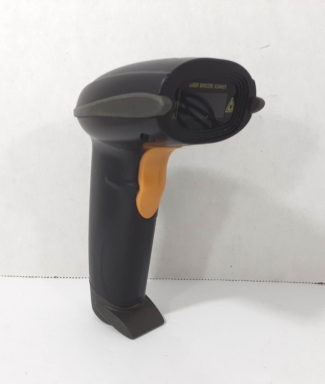 Handheld Barcode Label Scanner Wired USB Black Gray Tested Working