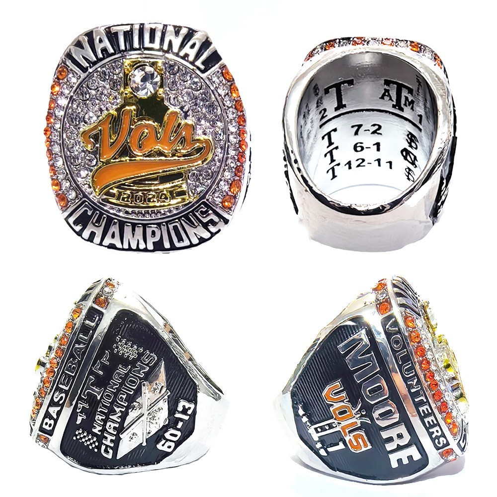 2024 Tennessee Volunteers NCAA Baseball National Championship Ring