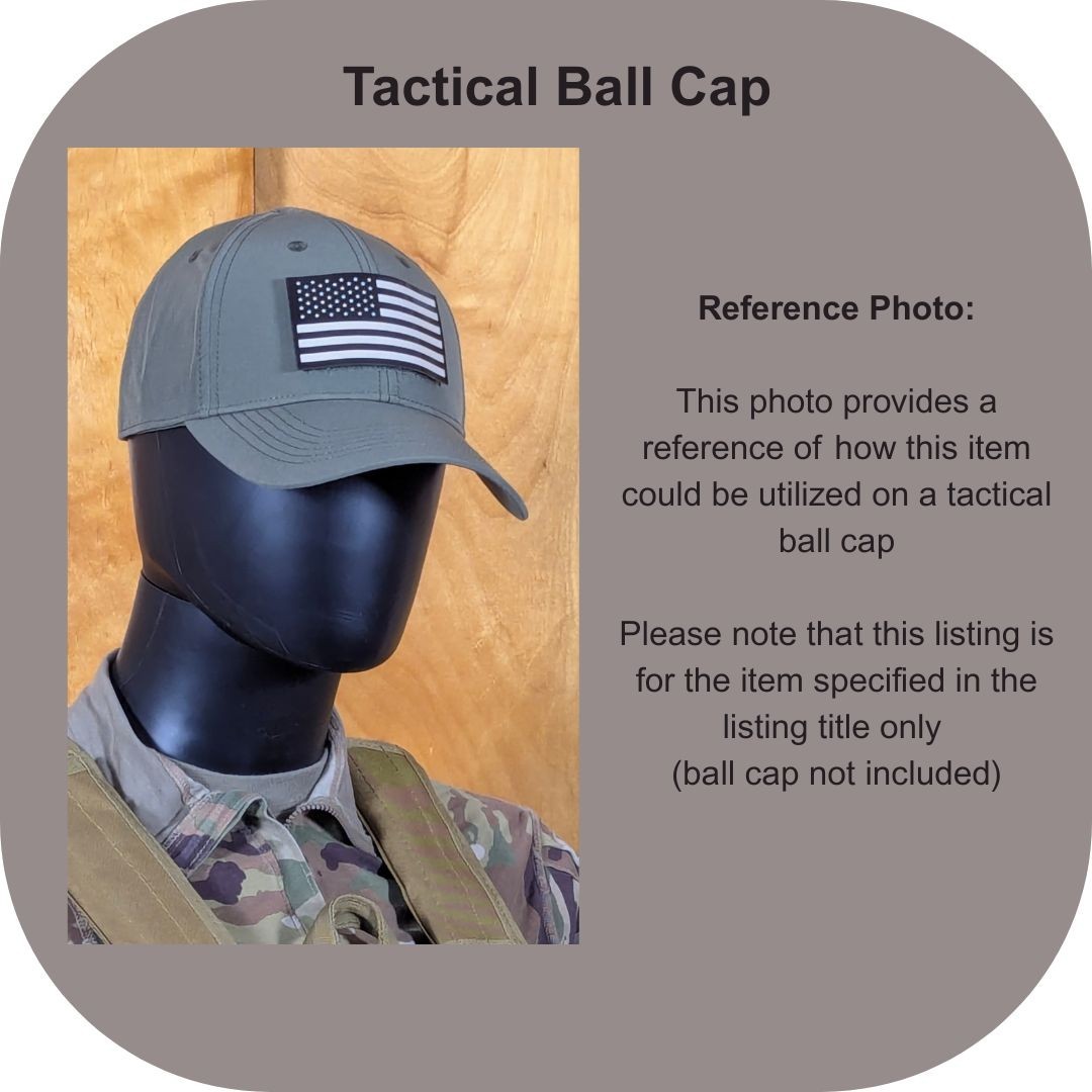 Infrared American Flag Patch - Subdued - Hook Fastener Tactical IR Patch