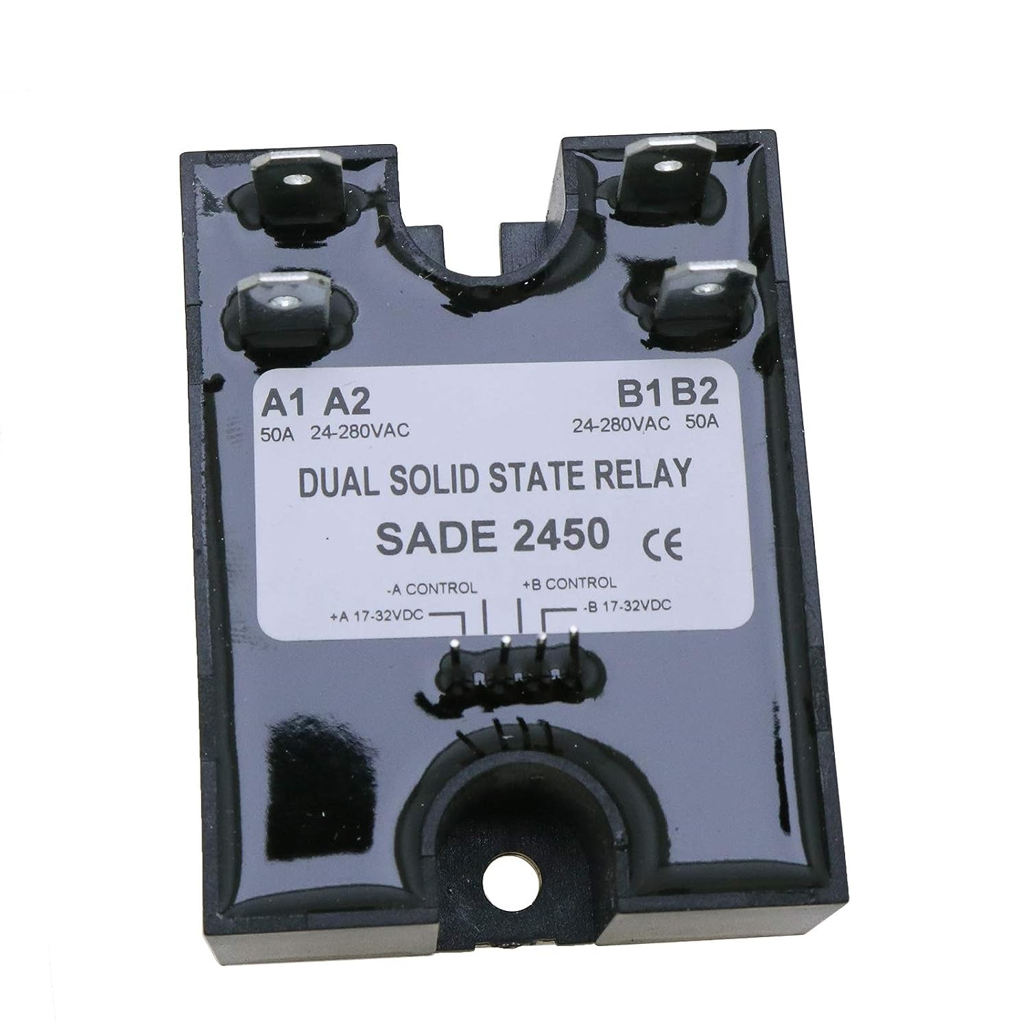 Dual Solid State Relay 17-32VDC For Crydom D2440de Zero Crossing Resistive Load