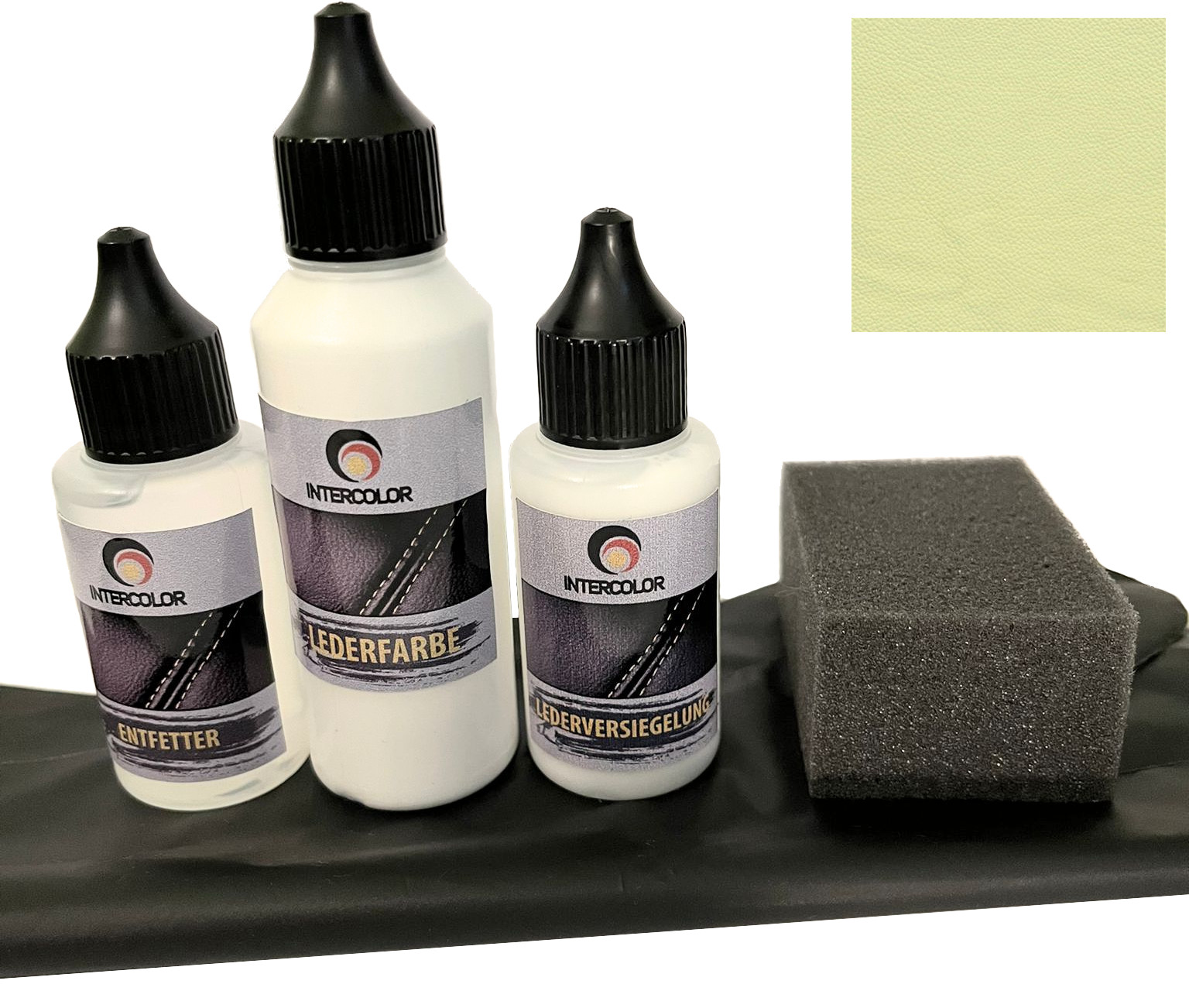 Car BMW Dakota Lemon Leather Paint Kit Repair for Leather and Faux Leather