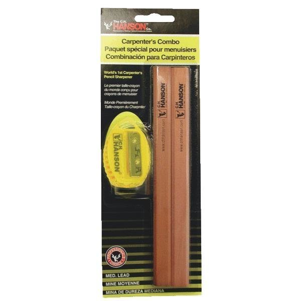CARPENTER'S COMBO PENCIL AND SHARPENER