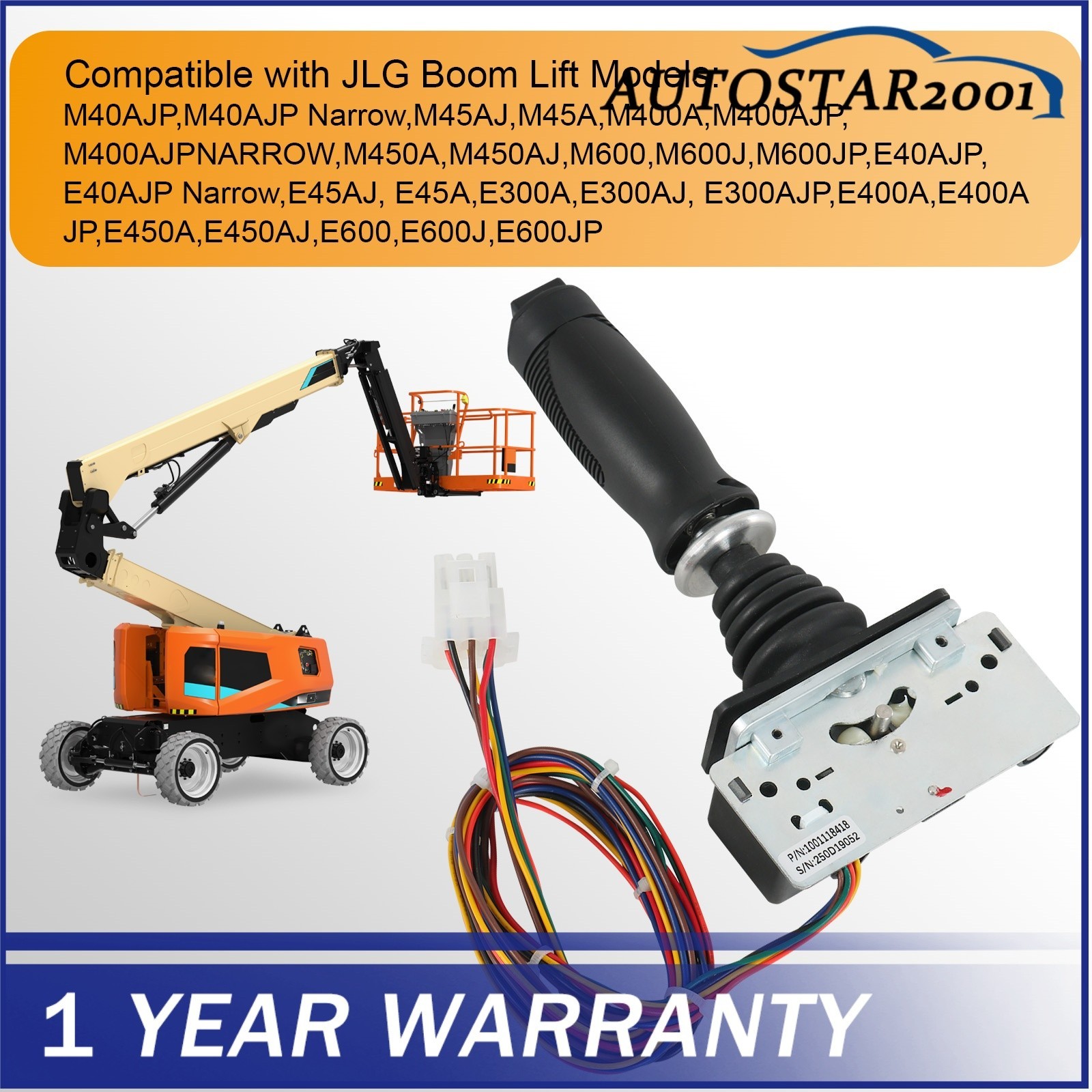 Joystick Controller For JLG E300AJ E300AJP E400A E450A E450AJ 1001118418 1600273