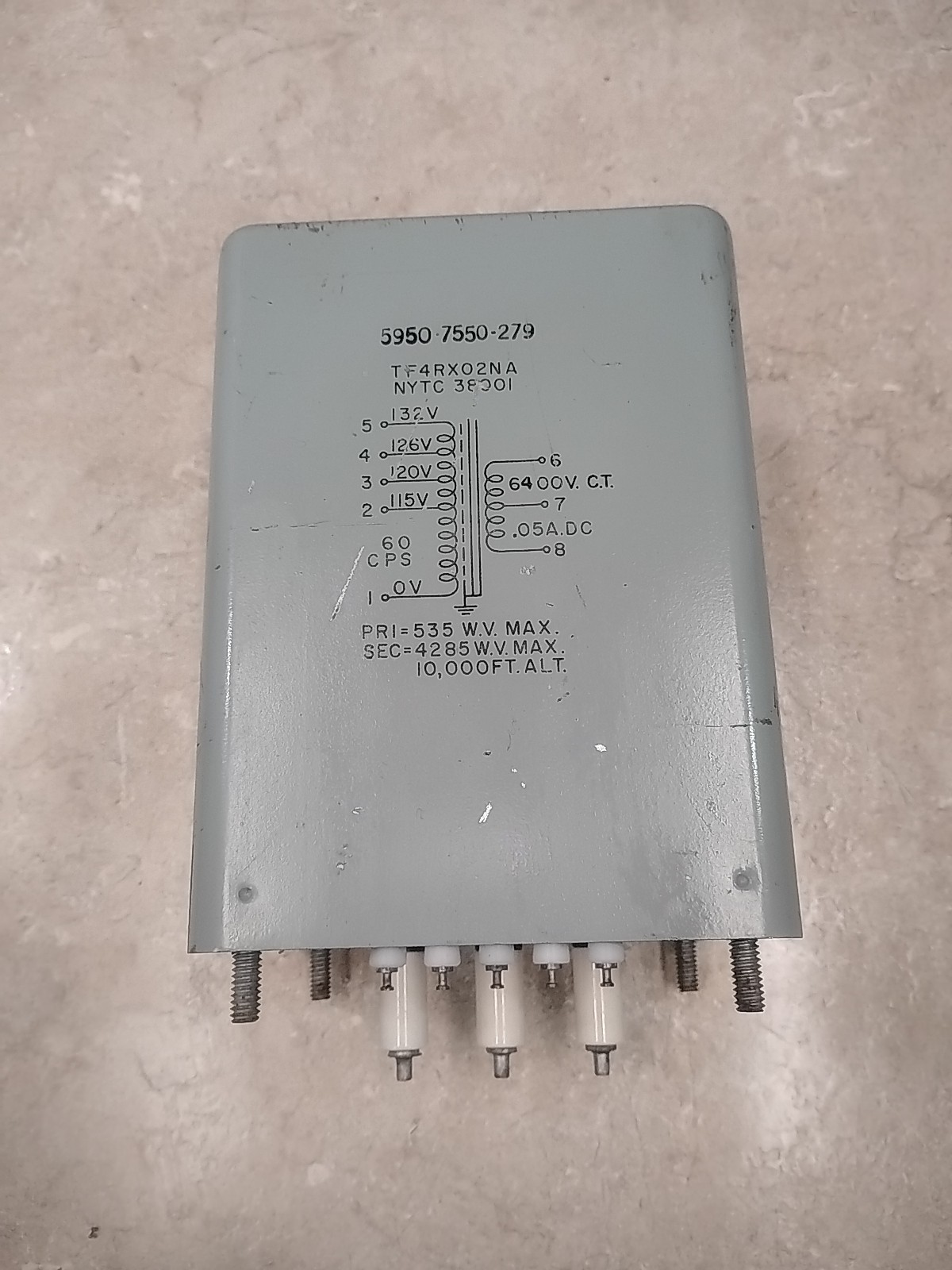 High Voltage Freed Power Transformer For Tube Amplifier 5950-7550-279