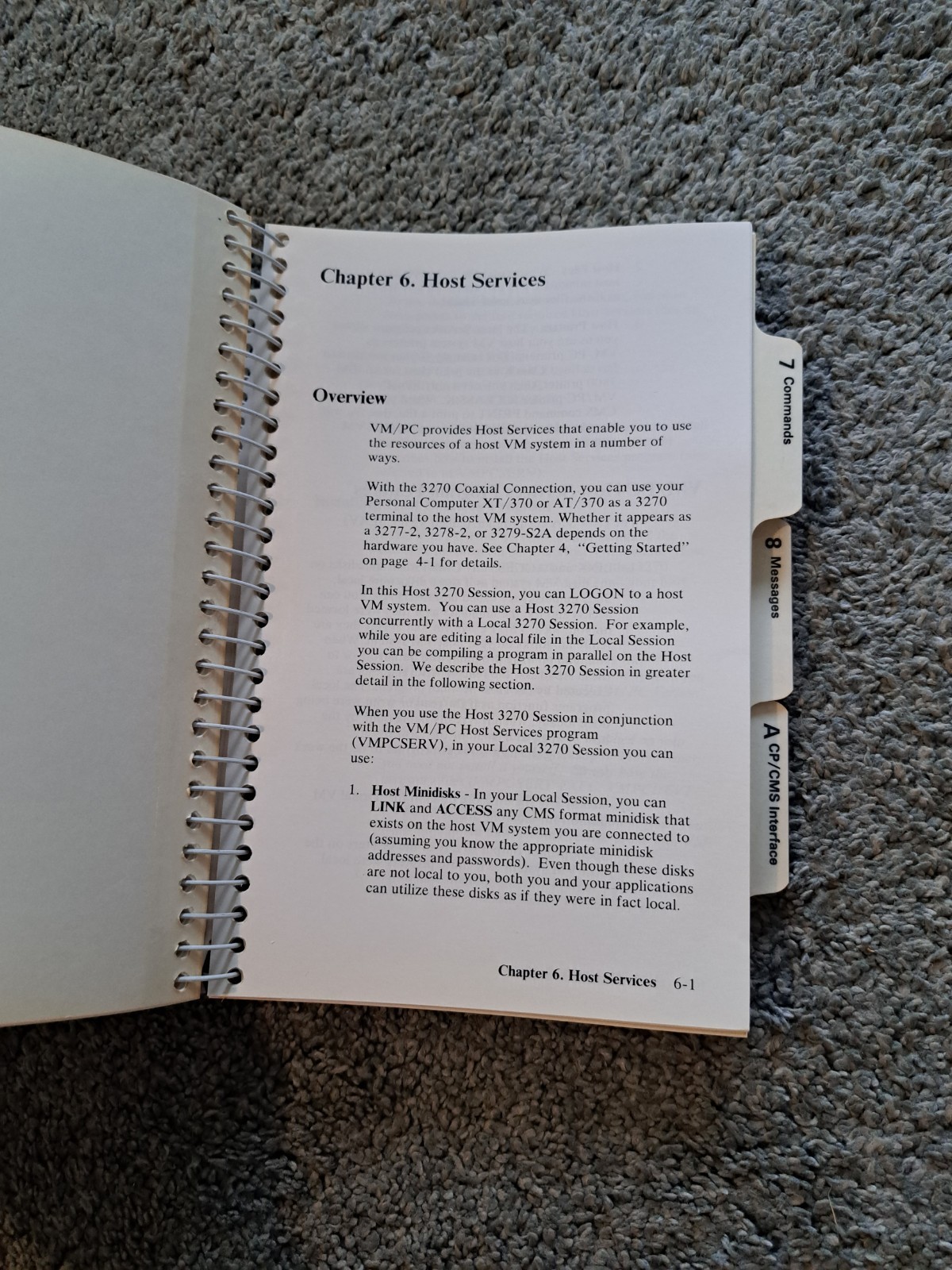 IBM Virtual Machine/Personal Computer User's Guide 1984 First Edition