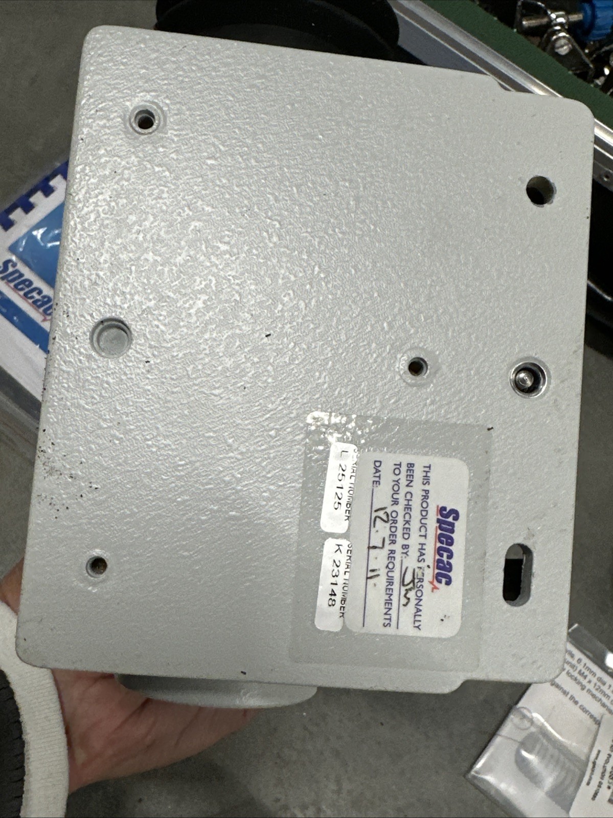 Specac Silver-Gate Evolution Single Reflection ATR Spectroscope ZnSE Lab
