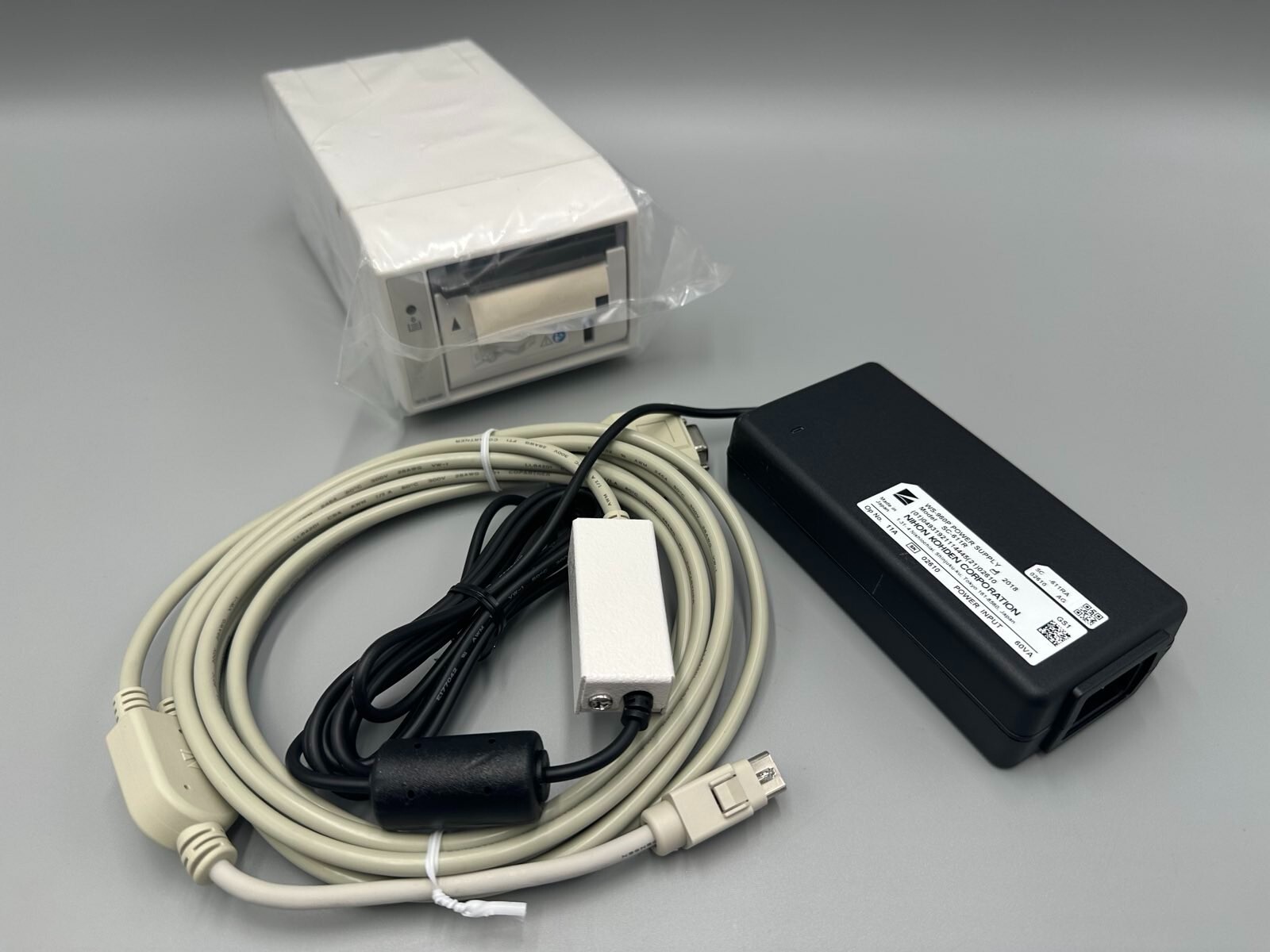 Nihon Kohden WS-960P Recorder, Thermal Printer w/ Power Supply, NEW