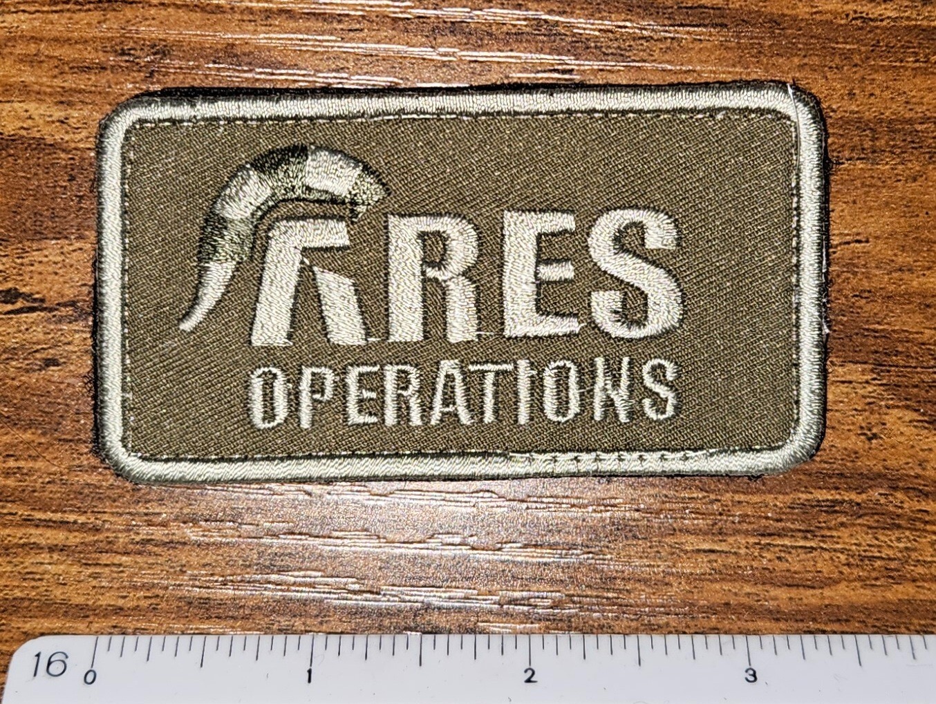 Ares Operations Velkro Back Tactical Uniform Morale Patch