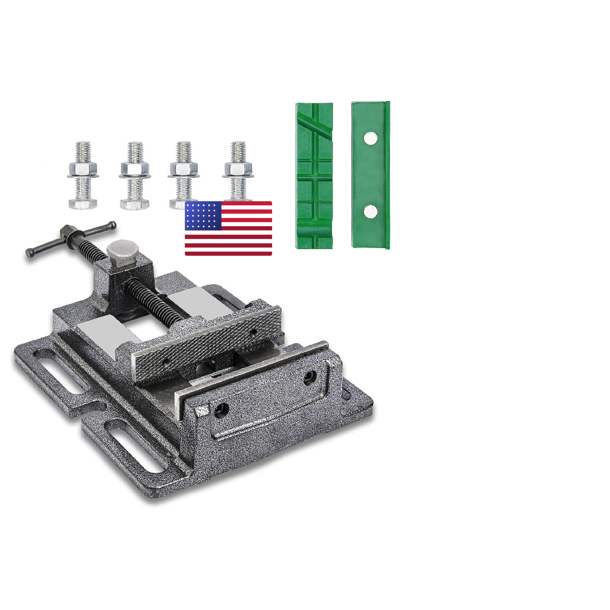 Ztukomn Drill Press Vise5 Heavy Duty Bench Vise Bench Clamp Visedrill Press