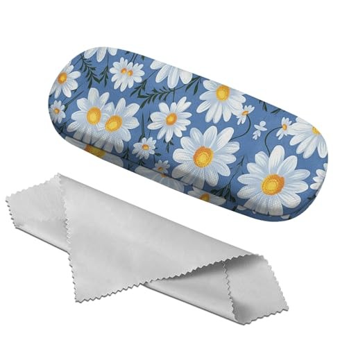 Eyeglass Case Hard Shell Sunglasses Protective Eyeglasses M7-chrysanthemum