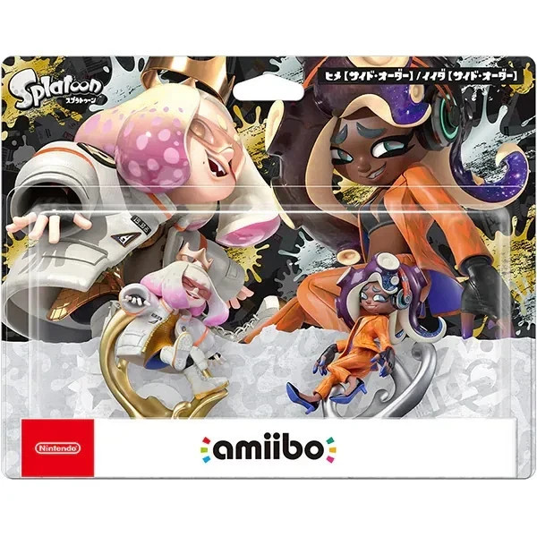 amiibo Tentacles Set Hime Side Order/Iida Side Order Splatoon Series