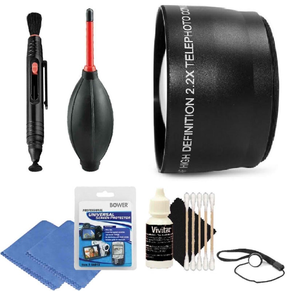 52mm Telephoto Lens Kit for Nikon D7000/D7200 and All Nikon DSLR Camera