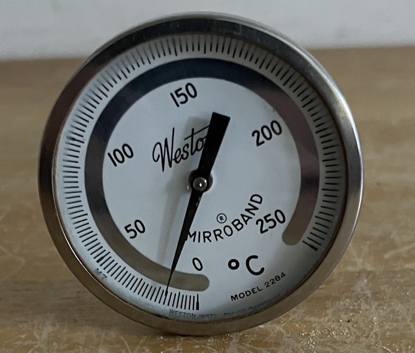 Vintage Weston Thermometer Measurement Tool Model 2284 - Tested