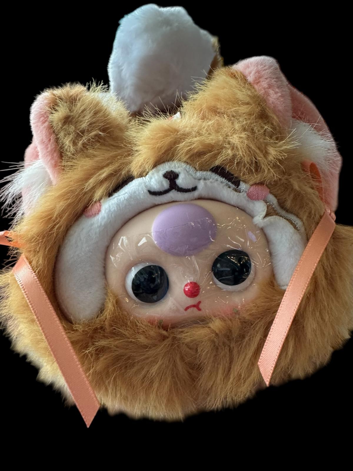 Baby Three Plush Pencil Case Blind Box - Brown Fox (Confirmed) Boba Eyes