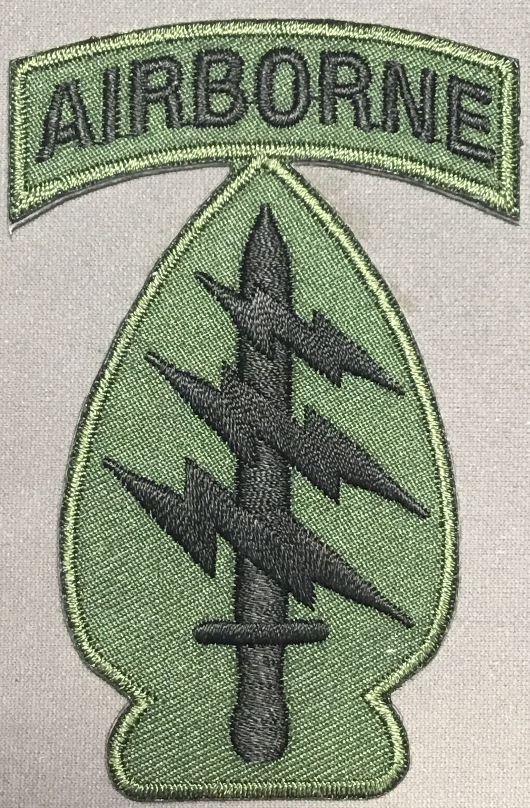 Army Airborne Special Forces subdued Licensed patch