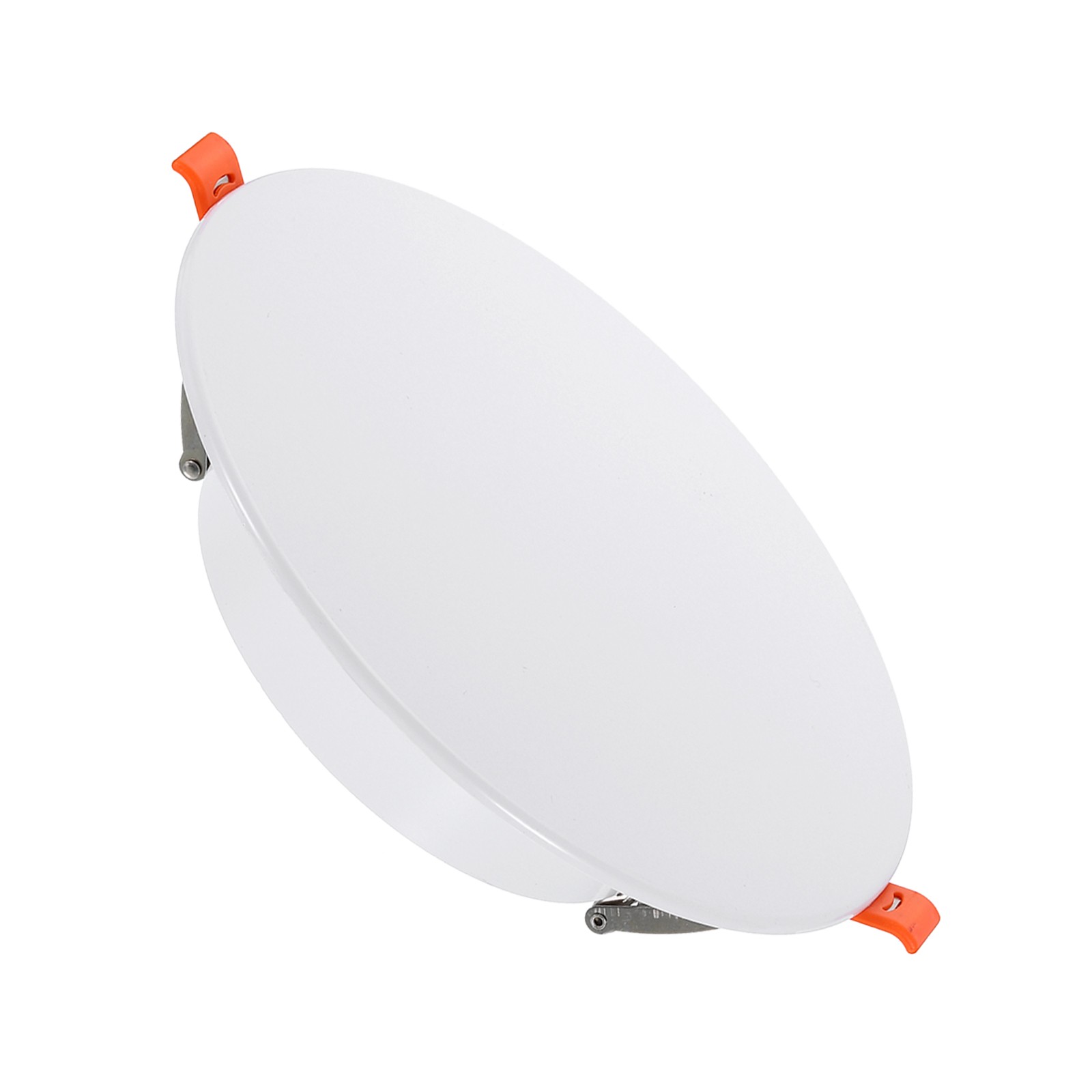 1Pack 7.3" Spring Ceiling Cover Plate Suitable for 5-7 " Round Hole, White