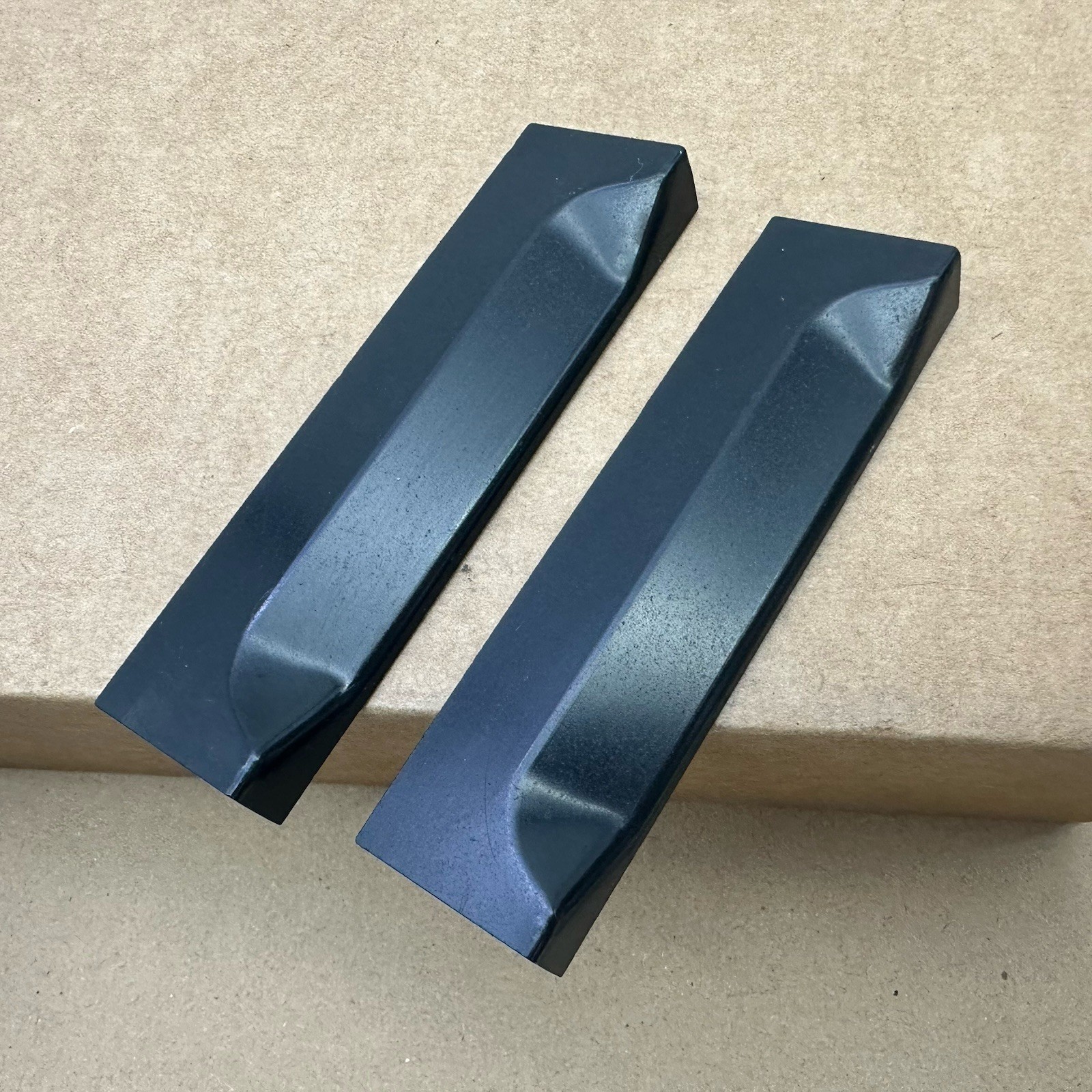 Bausch & Lomb Balplan Microscope Base Plastic Side Plate Covers Pair Set 2