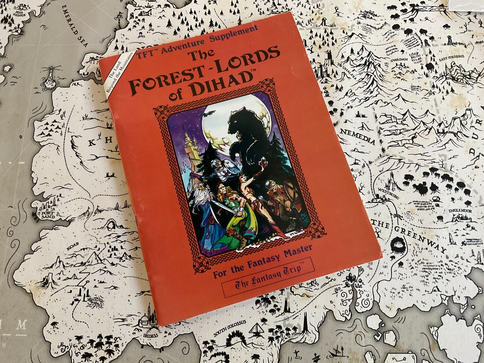 The FOREST-LORDS of DIHAD TFT The Fantasy Trip D&D rpg