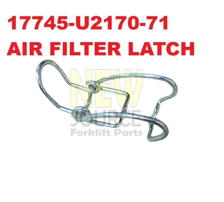 17745-U2170-71 AIR FILTER 17743-U2230-71 COVER LATCH TOYOTA FORKLIFT FA042-LATCH