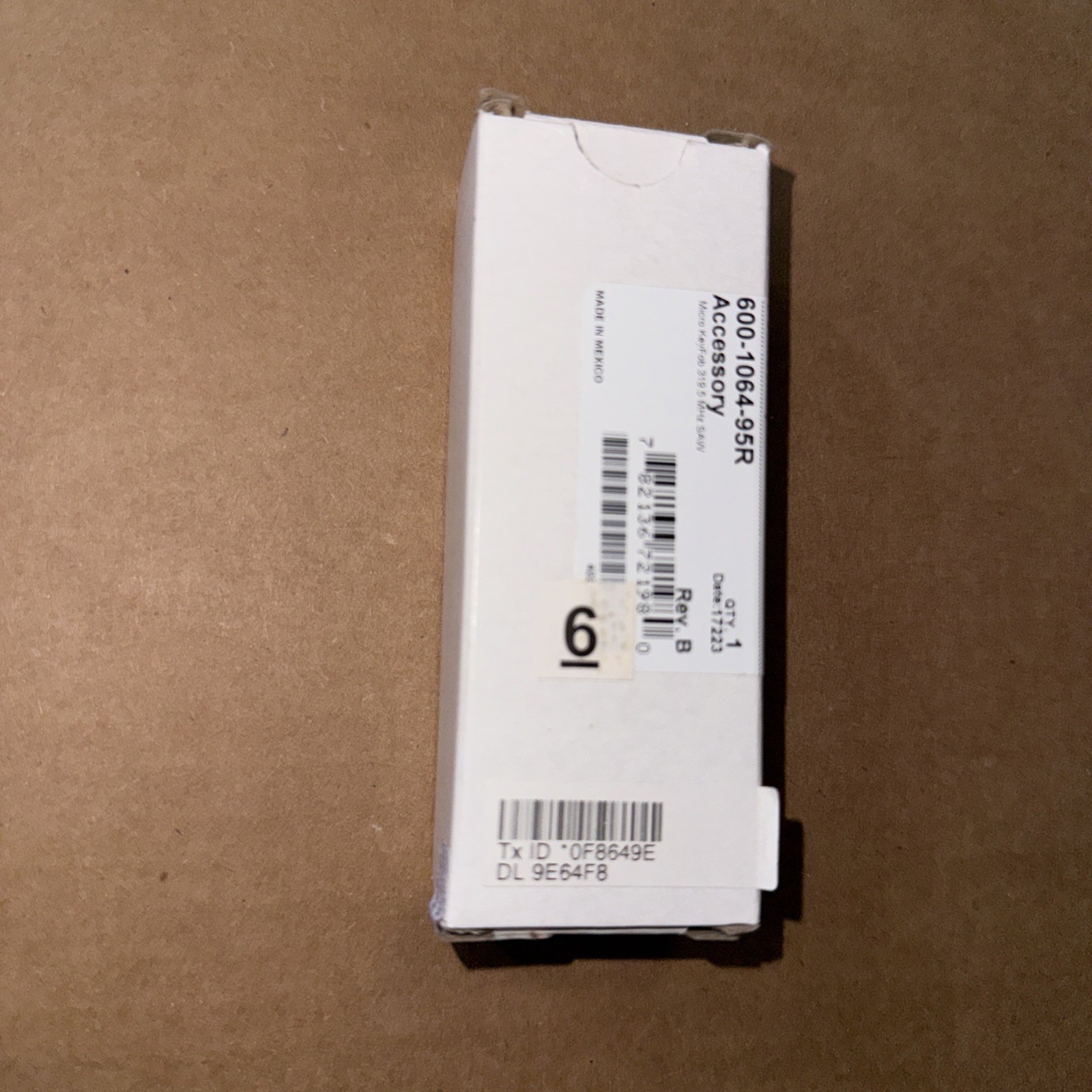 Brand New GE Interlogix 600-1064-95R Micro 4 Button Wireless Remote Keyfob Simon