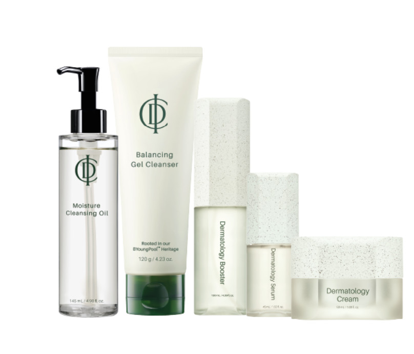 Incellderm 5pcs Skincare Set | Booster, Serum, Cleansing , Cream, Gel | K-Beauty