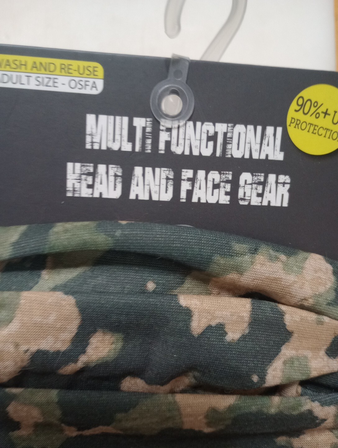 Camo Multipurpose Headgear, Neck Warmer, Neck Gaiter, Neck Tube