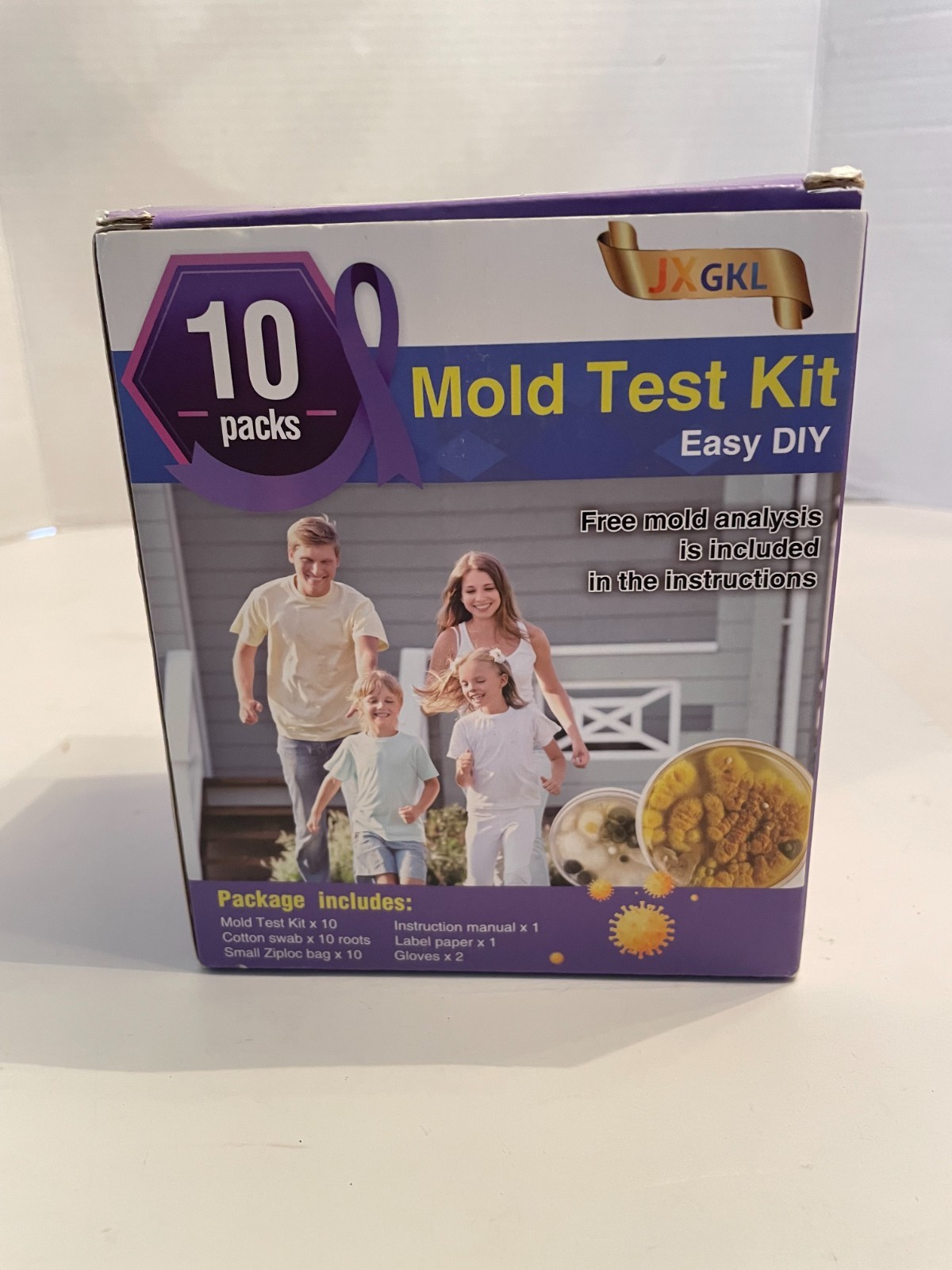 JXGKL  Mold Test Kit for Home 10 Complete DIY Tests
