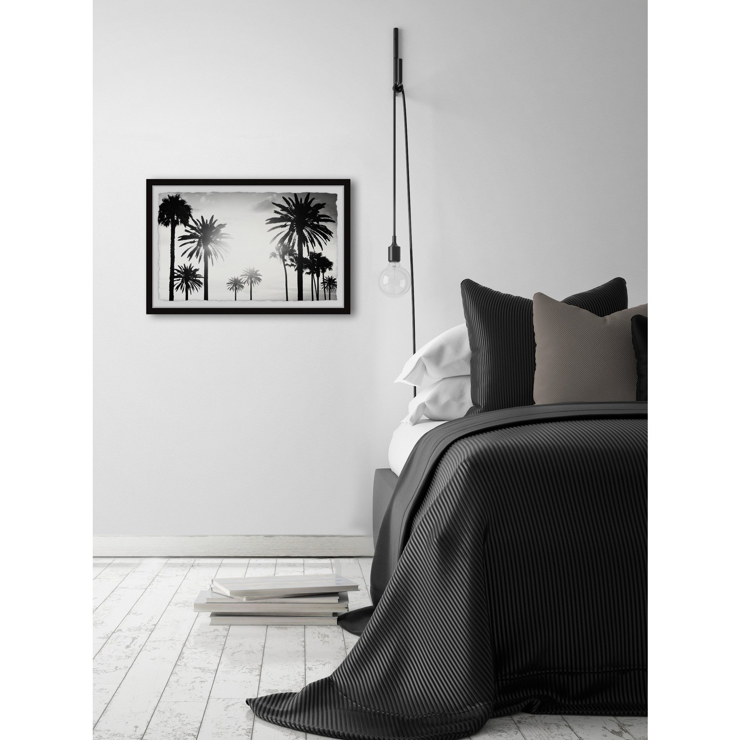 Marmont Hill Group of Palm Trees Framed Painting Print