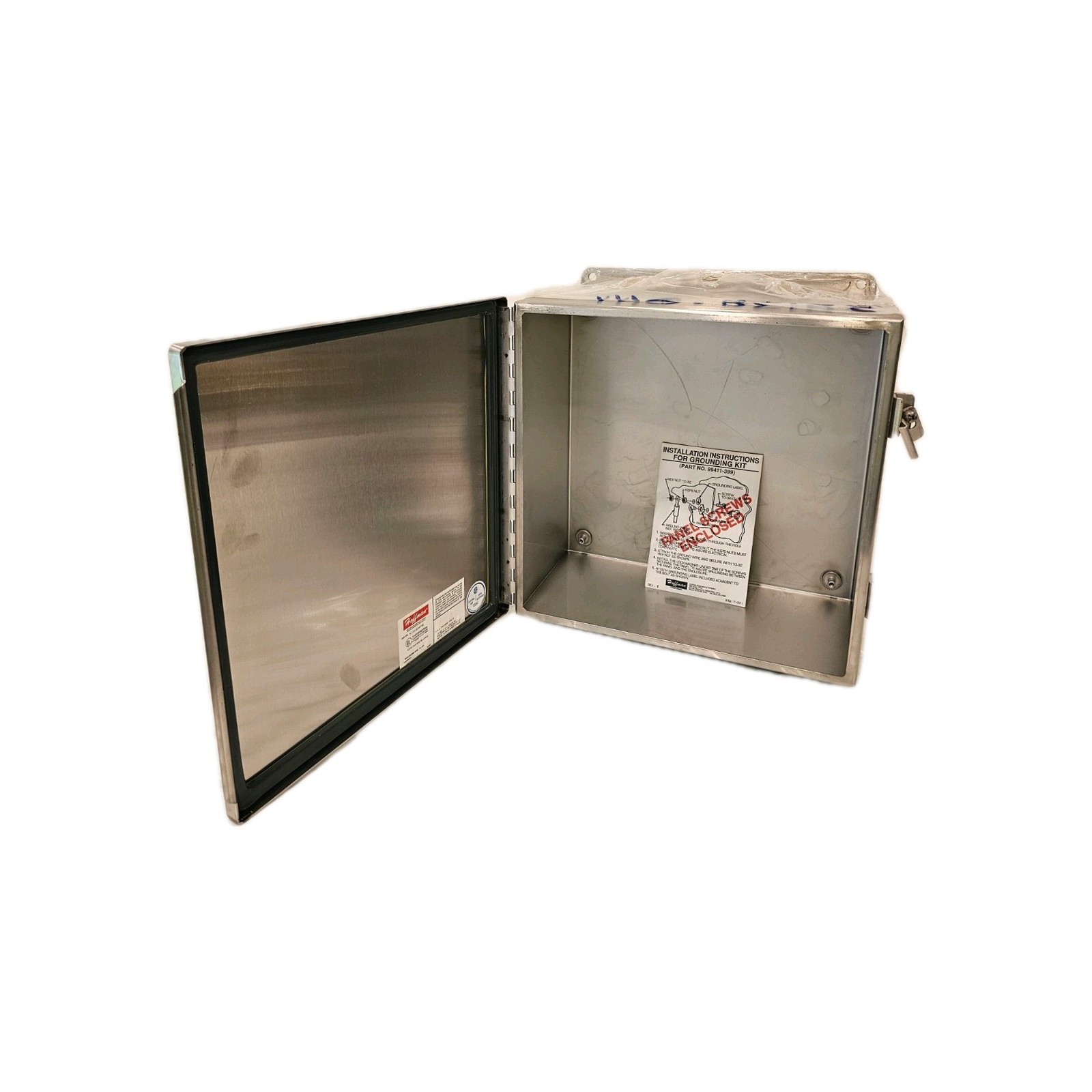 Hoffman A-1212CHNFSS Stainless Junction Box Enclosure