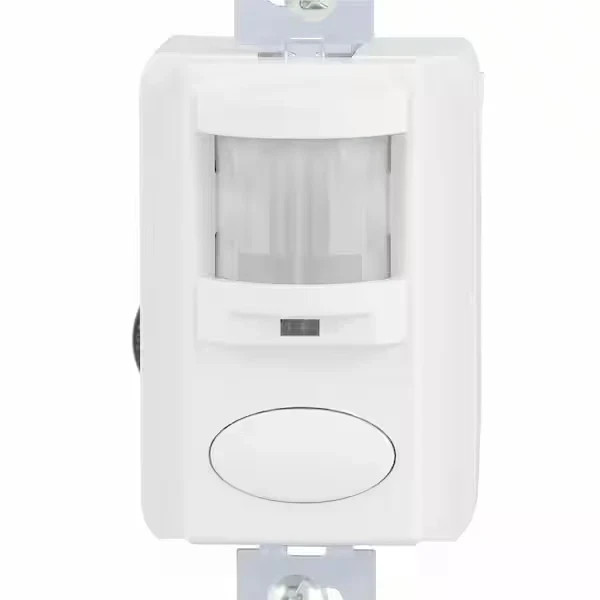 Lithonia Lighting SSD VA 120 WH Motion Sensing Wall Switch, White