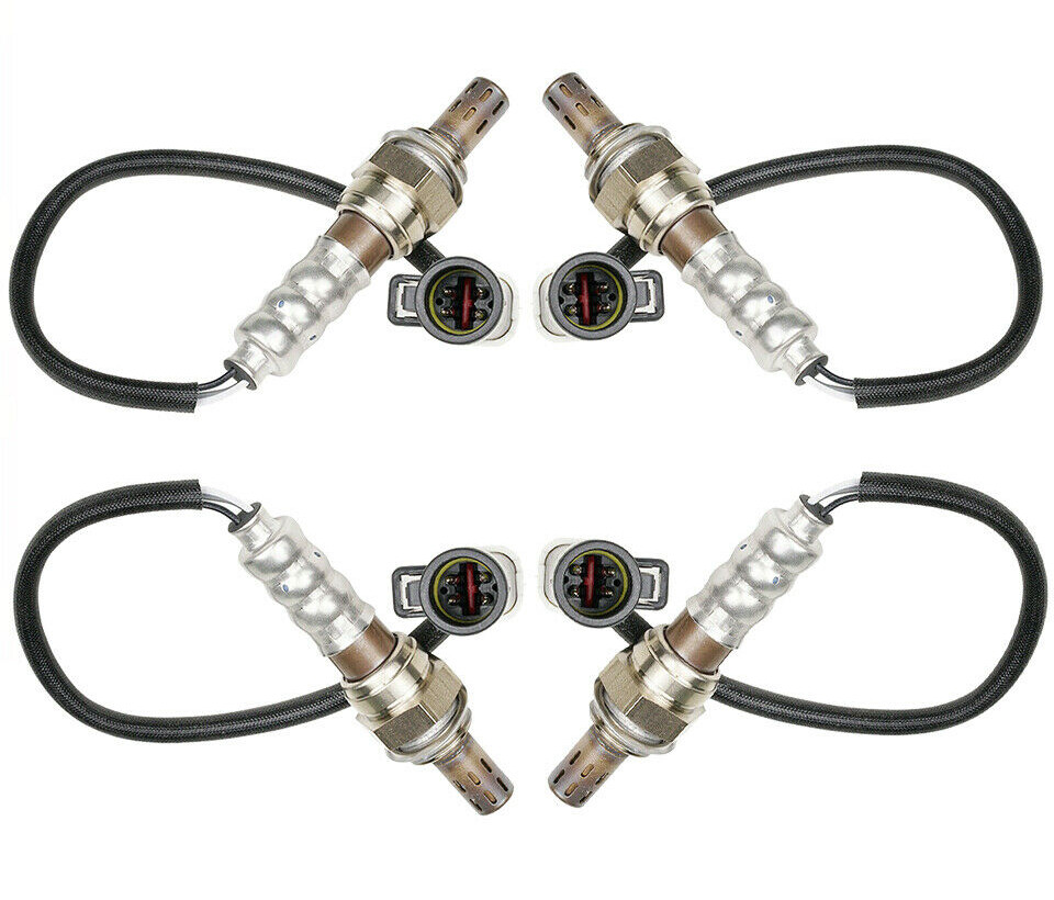 4pcs Oxygen O2 Sensor For Ford Freestar V6 3.9L V6 4.2L Up&Downstream 2004-2007