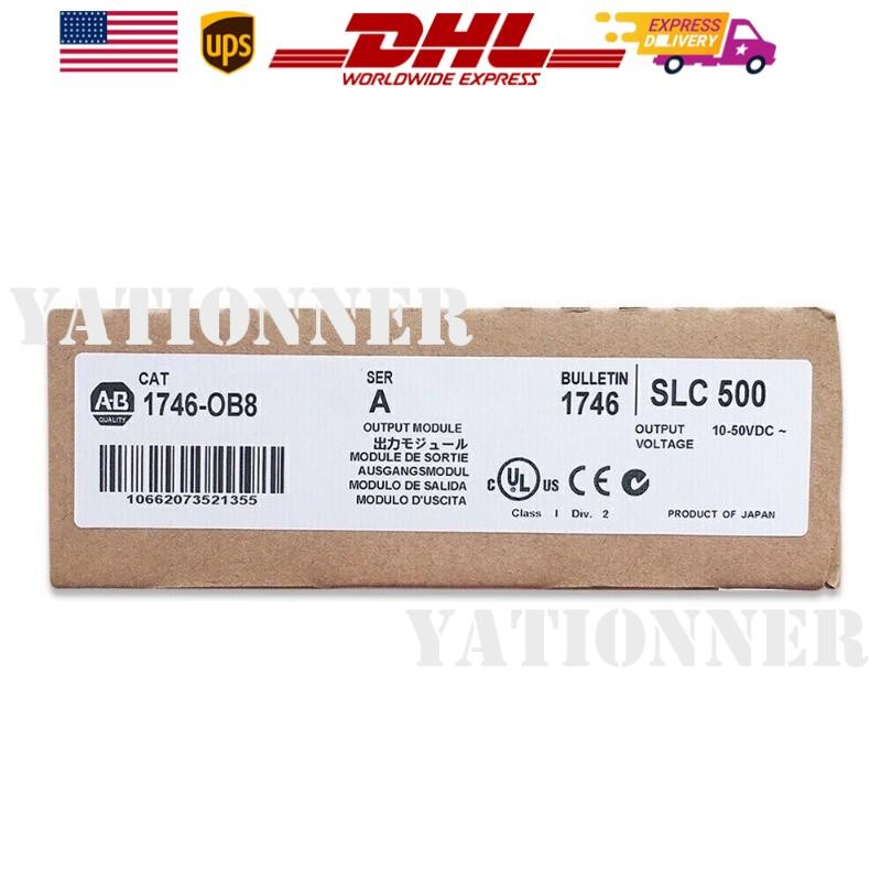 New Factory Sealed 1746-OB8 FREE SHIPPING Allen bradley 1746OB8