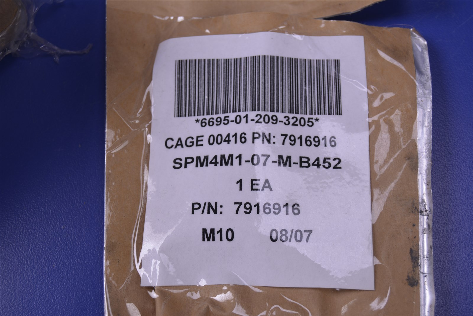 Victor Microwave BNC Feedthrough Assembly Part # 7916916