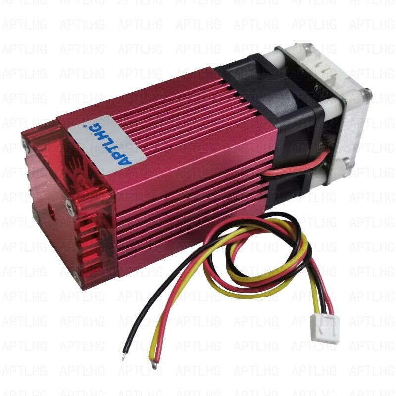 445/450nm 15W 15000mW High-power blue laser module engraving wood metal goggles