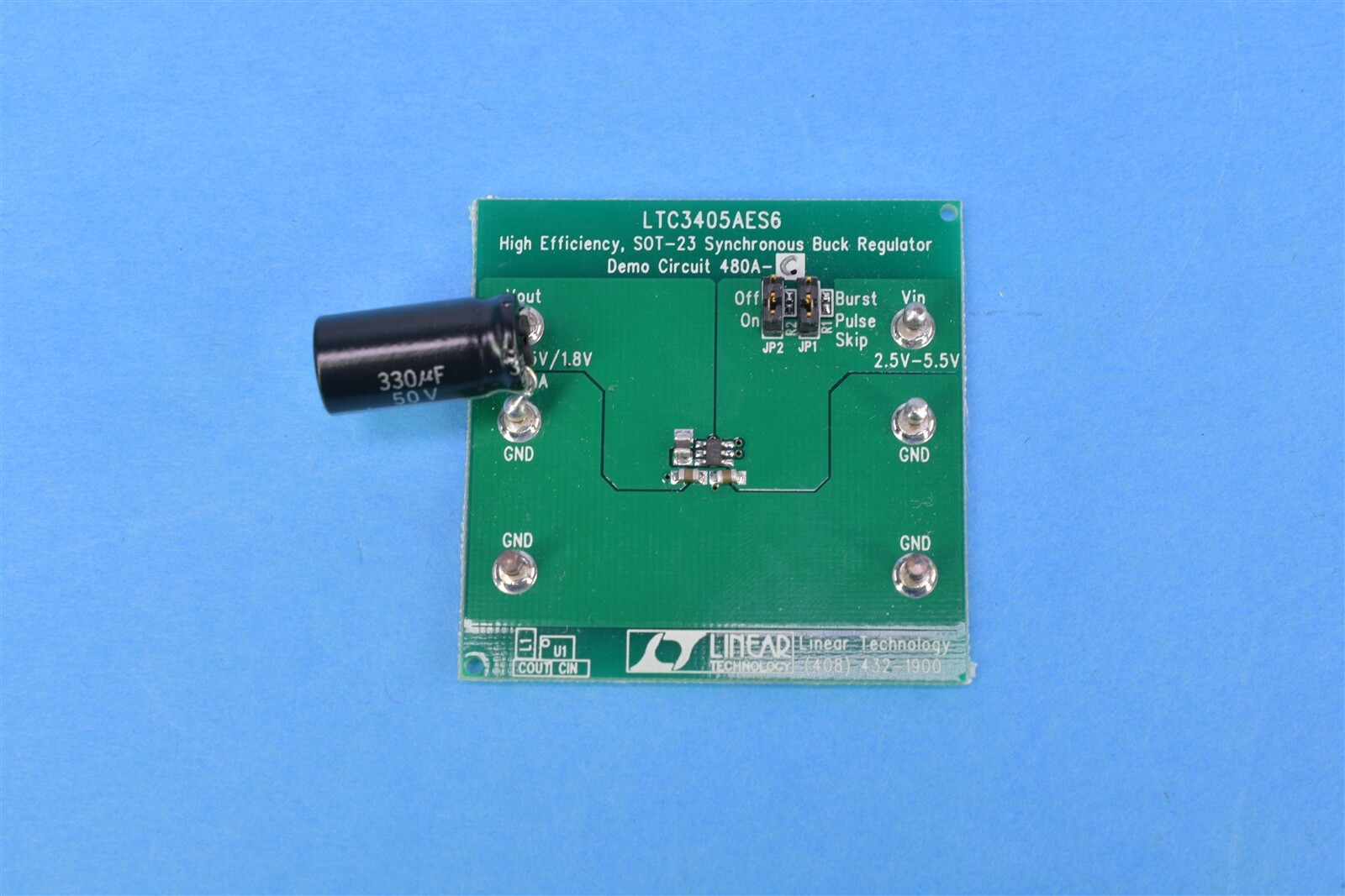 Analog Develop/Evaluation Board Switching IC Positive Adjustable LTC3405AES6