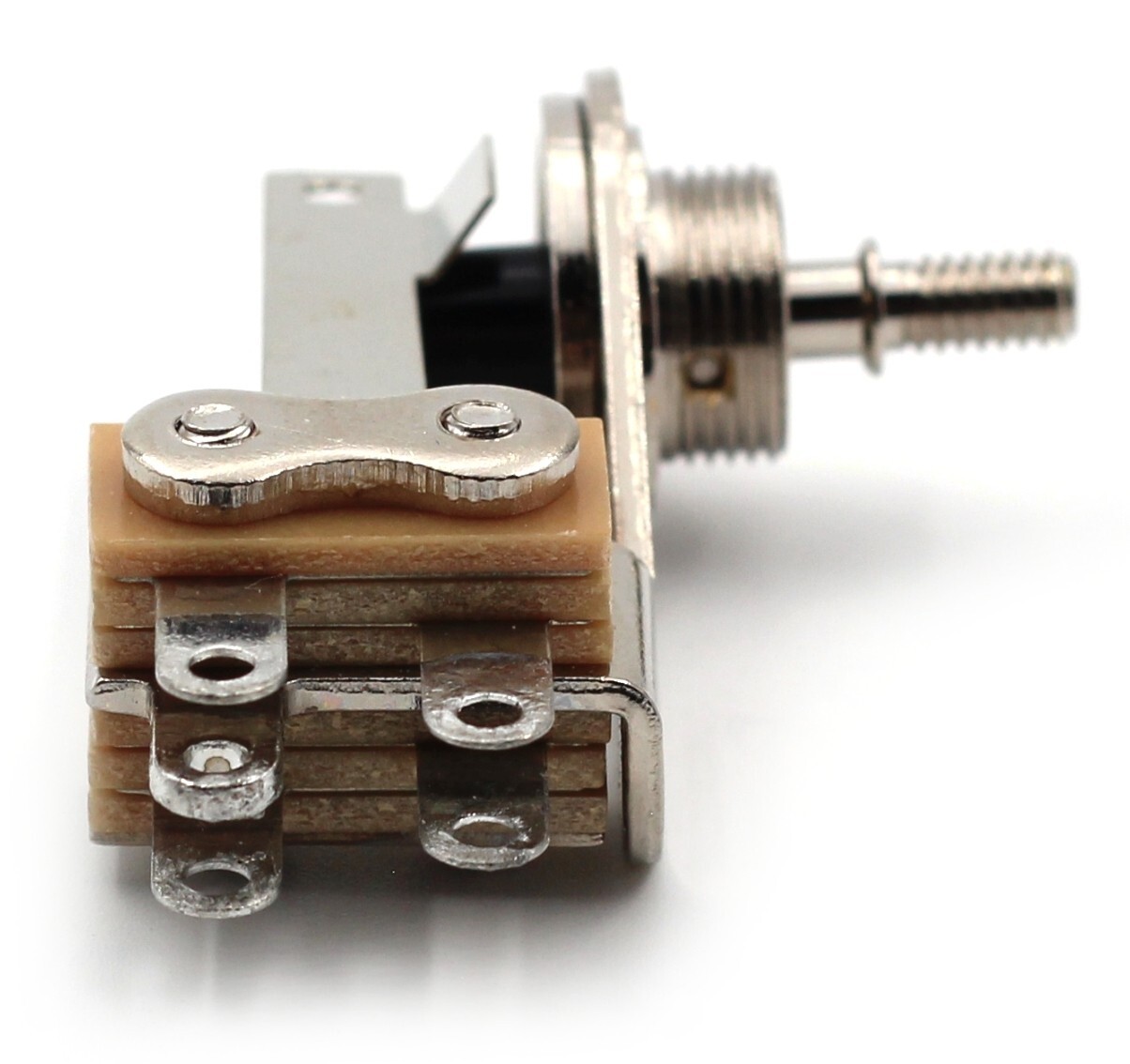 Switchcraft L-type Angled 3-way Toggle SG or Semi-Hollow Body (Cream Tip)