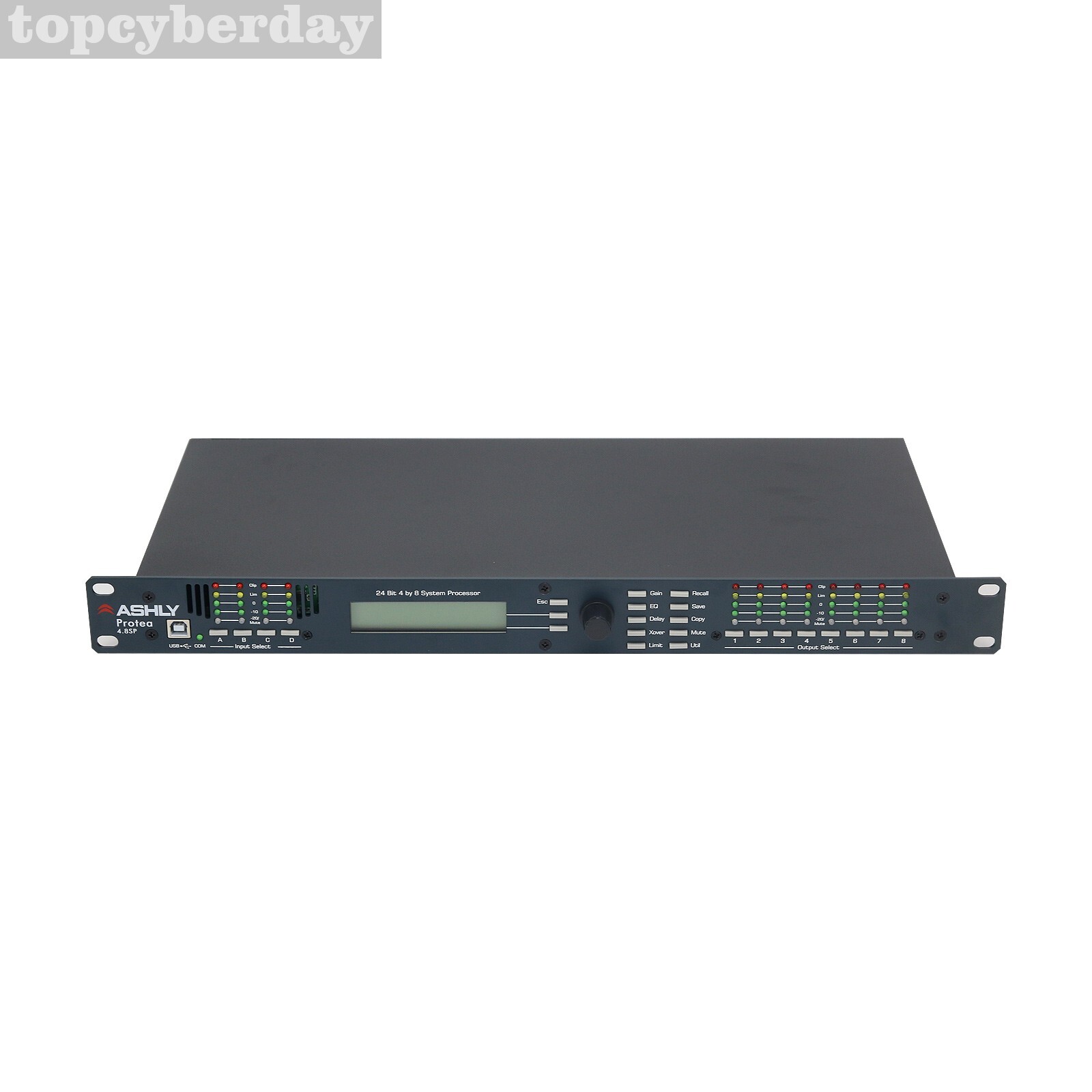 4.8SP DSP Digital Audio Processor Software 4 In 8 Out Profession Sound System US