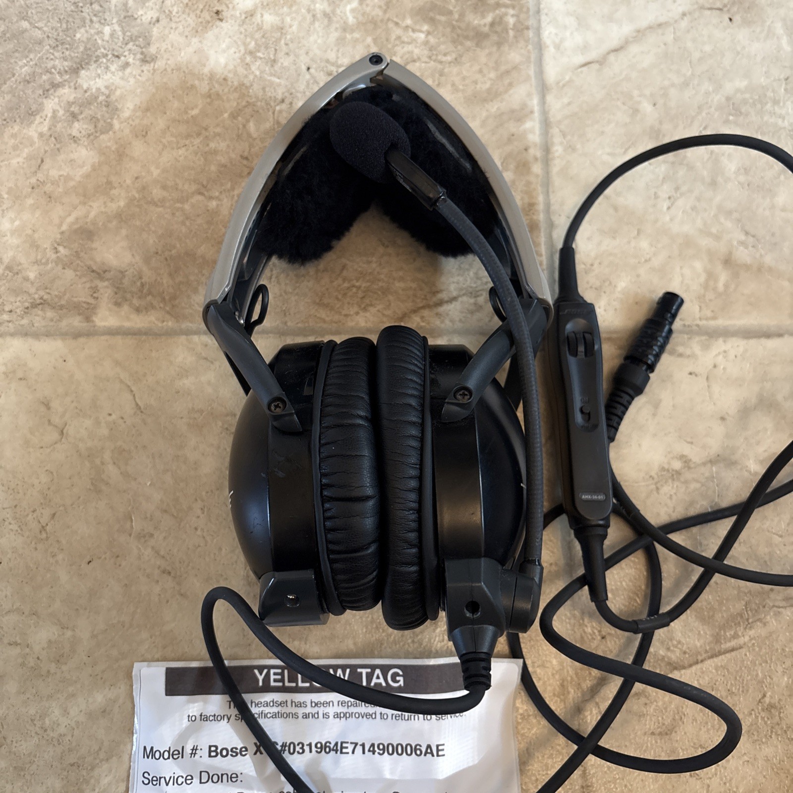 Bose X Aviation A10 Lemo Plug ANR Headset AHX-34-01