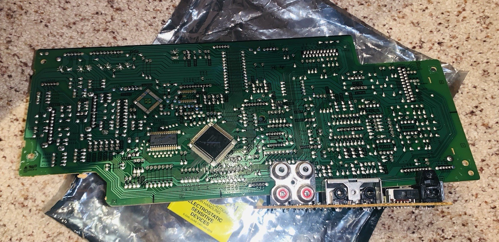 Working Controller Mother Board Assembly Sony CDP-CX355