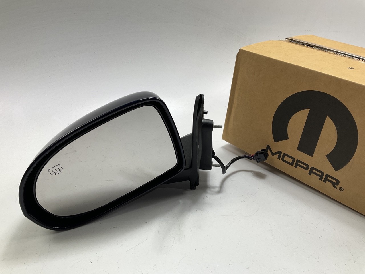 Heated Left Driver Side Mirror True Blue OEM For 07-17 Jeep Compass 6AC87KBUAA