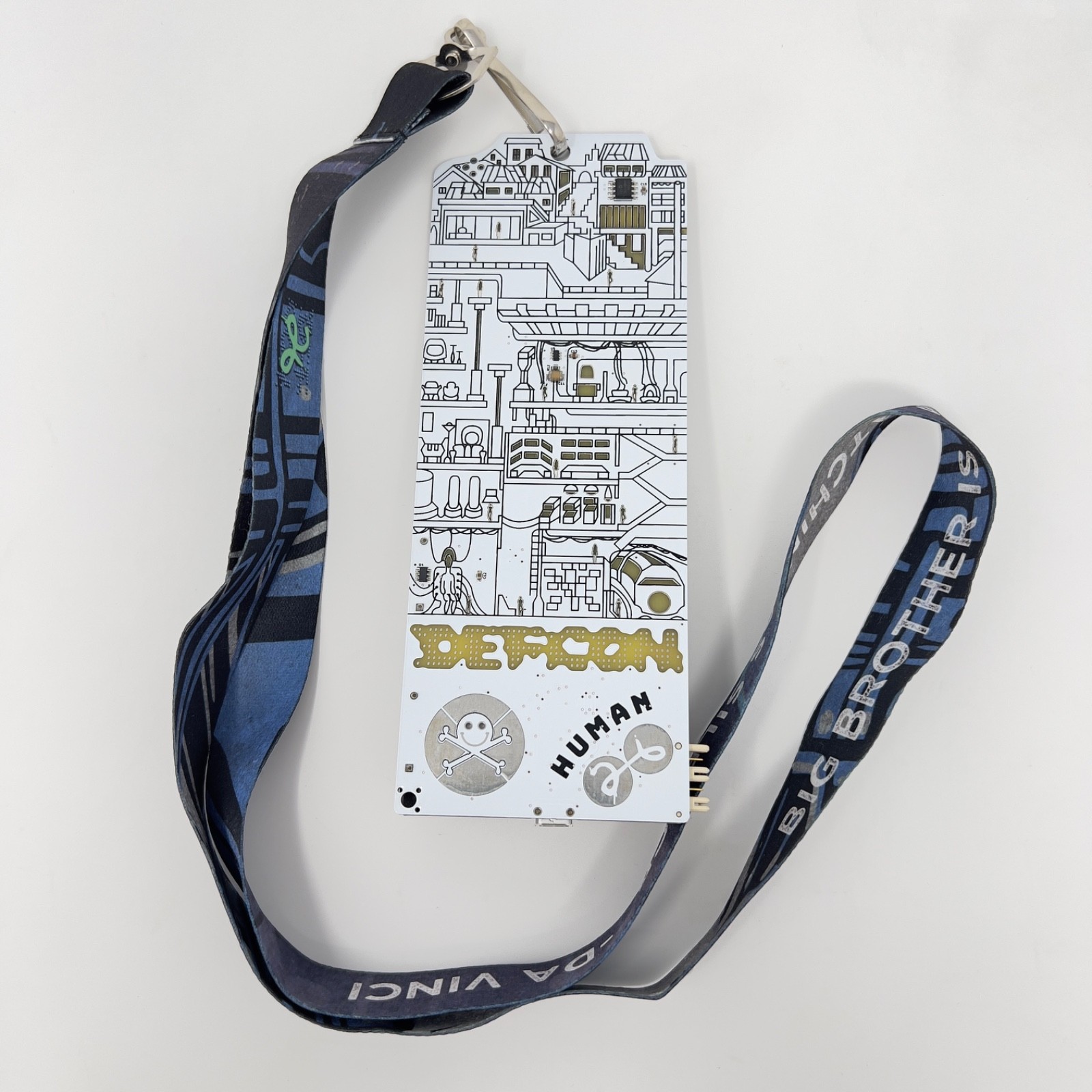 DEF CON 26 Human Badge W/ Lanyard
