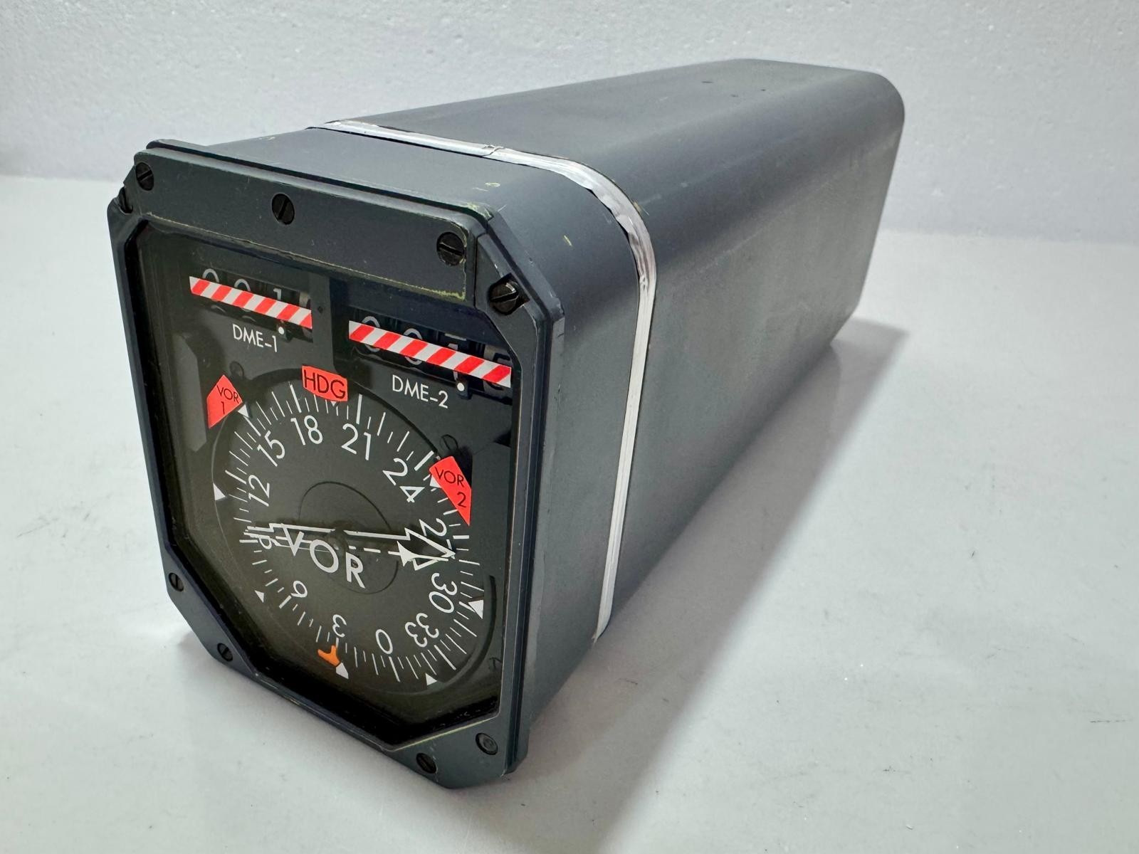 Vintage Boeing 747 VOR/DME Indicator - Avionics Training Equipment