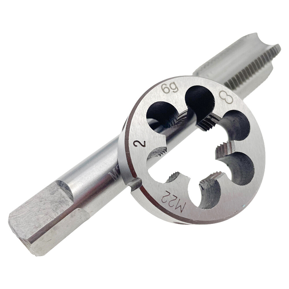 M22 x 2 Tap & Die RH Metric Thread Tap Tool Right Hand HSS