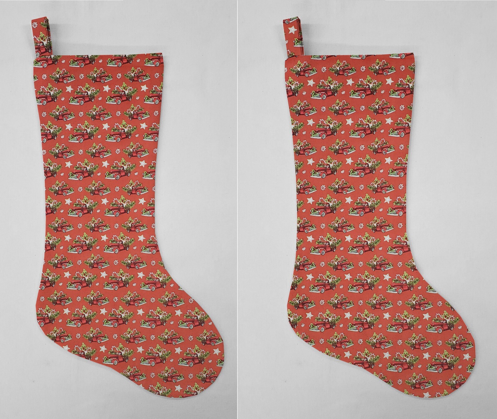 Vintage Truck Christmas Stocking