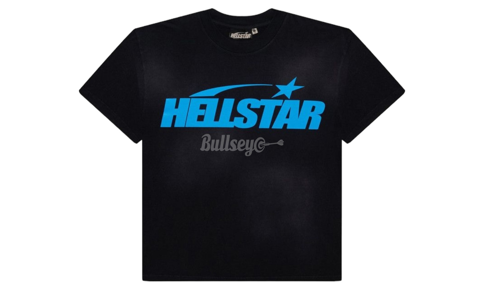 Hellstar Classic T-Shirt (Regular Logo) Black/Blue