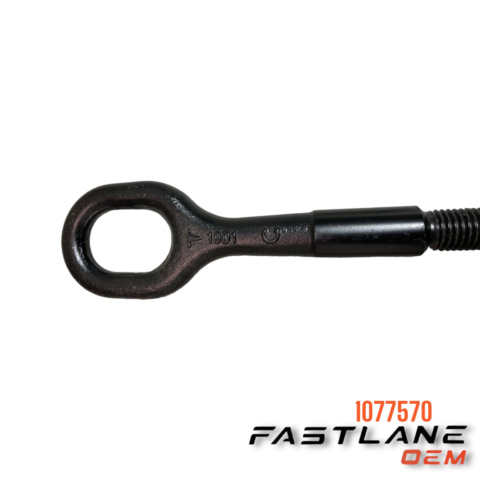 2017-2023 TESLA MODEL 3 FRONT BUMPER METAL TOW TOWING HOOK EYE NEW OEM 1077570