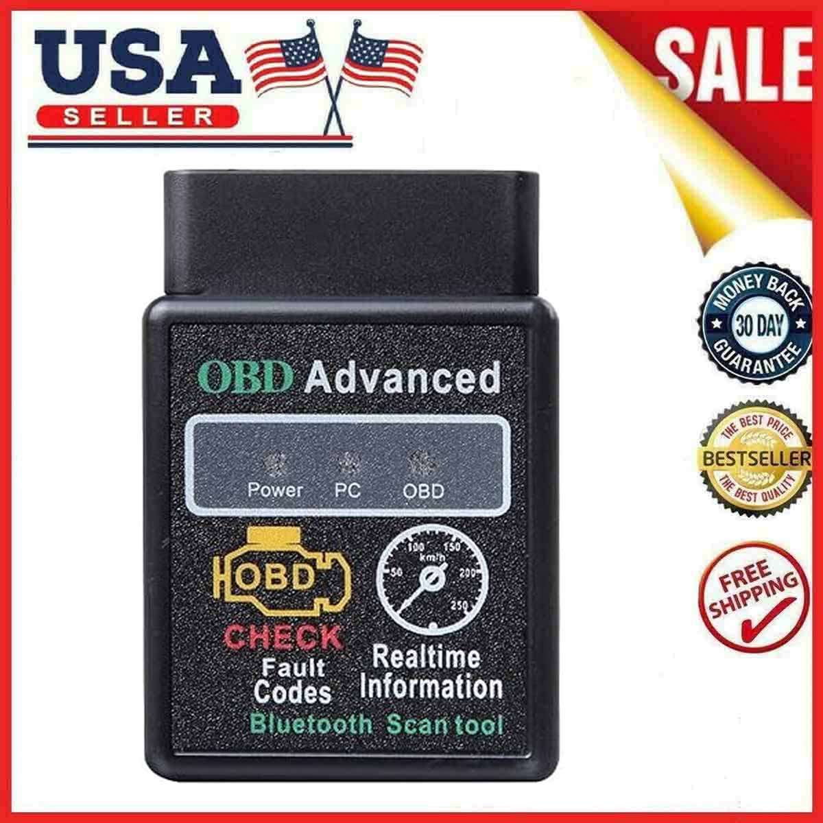 2026 Eonon V0056 OBD2 OBDII Diagnostic Scanner Bluetooth Scan Tool Adapter ELM32