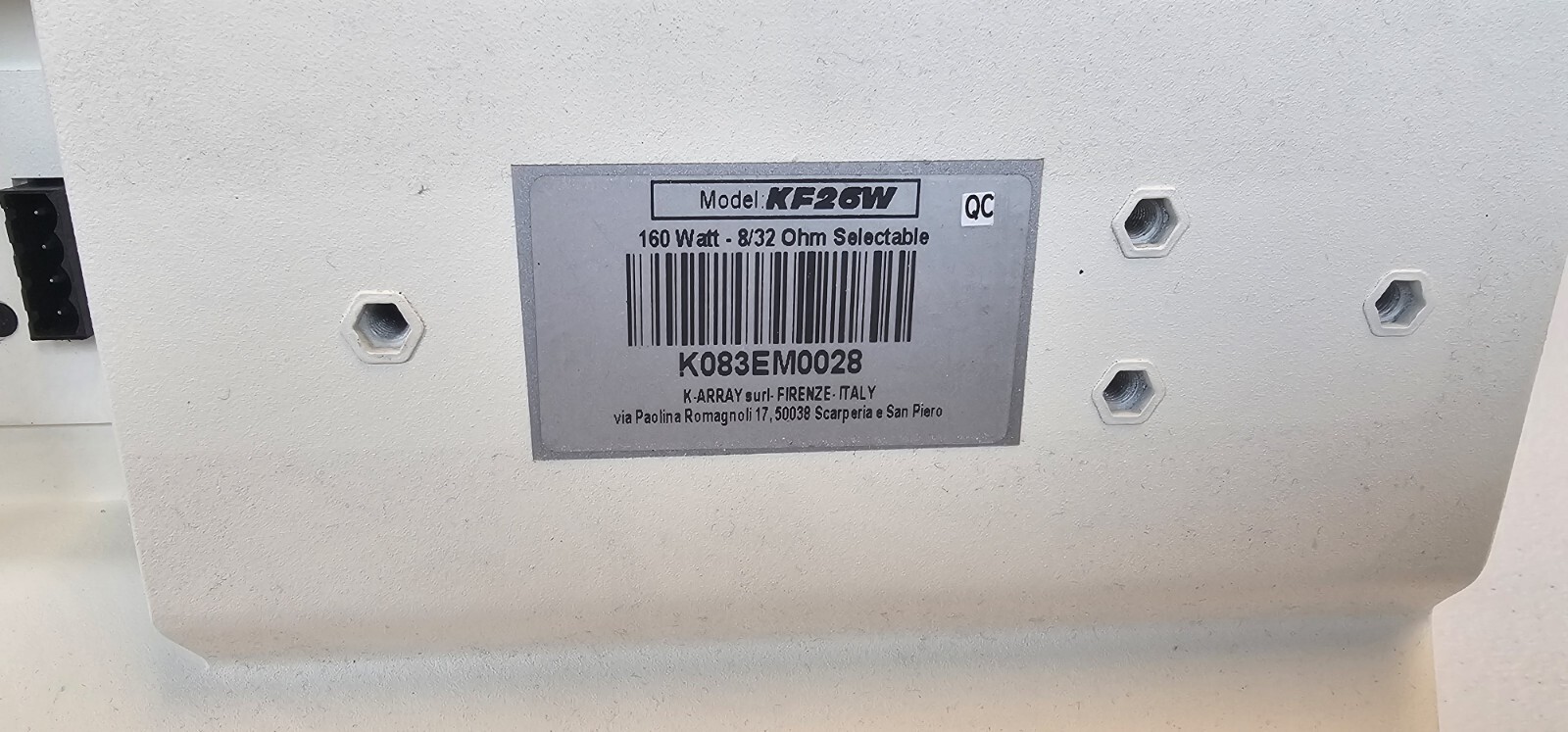K-Array Domino-KF26 (WHITE)