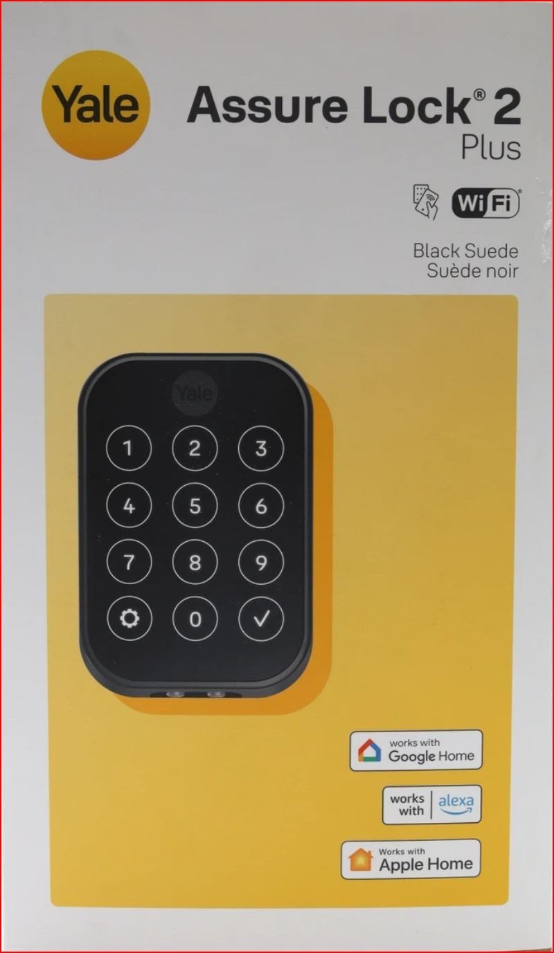 Yale - Assure Lock 2 - Smart Lock Keyless Wi-Fi Deadbolt with APPLE HOME KEYS...